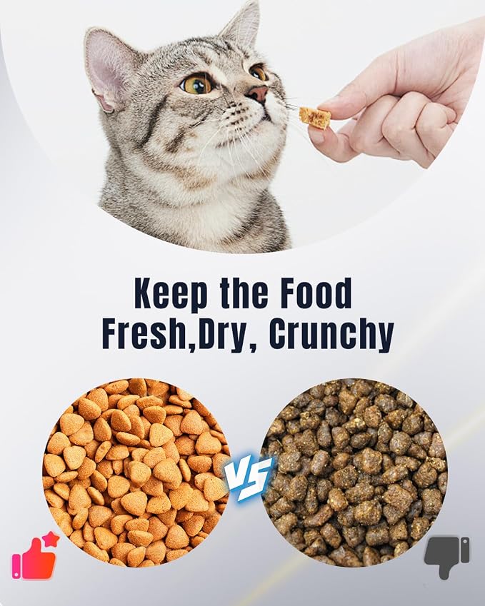 16pcs Pet Food Desiccant Bag Compatible with Oneisall Automatic Cat Feeder, Desiccant Packs Replacement with Color Indicating for Automatic Pet Feeder, Keep Cat Dog Food Dry and Fresh