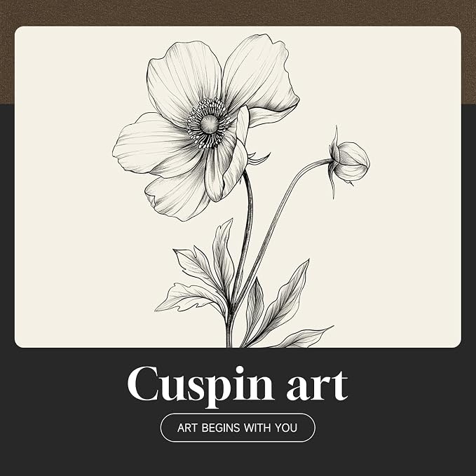 Framed Black and White Botanical Wall Art for Bathroom, 4 Piece 11x14 In | Minimalist floral wall decor, Vintage boho flower pictures, Plexiglass with mat prints, Living room office hallway decor