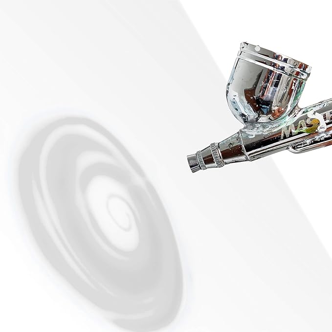 Custom Body Art White Airbrush Body Paint 8oz - Alcohol-Based, Waterproof, Body Paint for Adults, Cosplay, Temporary Tattoos