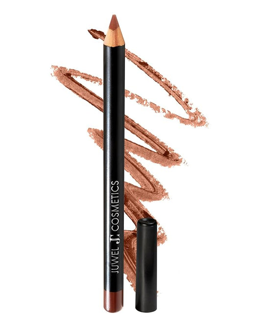 Juwel Cosmetics JC Cosmetics Lip Pencils for Women, Waterproof Long Lasting Matte Lip Liner Pencil with Carnauba Wax, Fully Filled Soft Matte Formula, True Brown