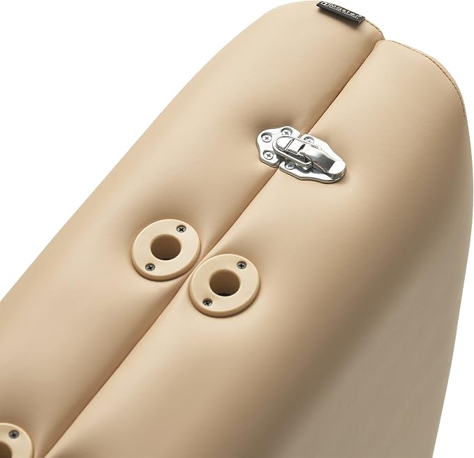 Master Massage 30" Del Ray Therma Top Portable Massage Table Package with Accessories- for Use as a Tattoo Bed, Lash Table
