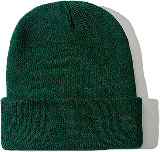 ZOORON Beanie for Women Men Ski Watch Cap Cuffed Plain Skull Knit Hat Soft Fisherman Winter Hat