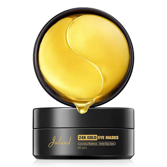 Under Eye Patches 60PCS, 24K Gold Collagen Eye n123456