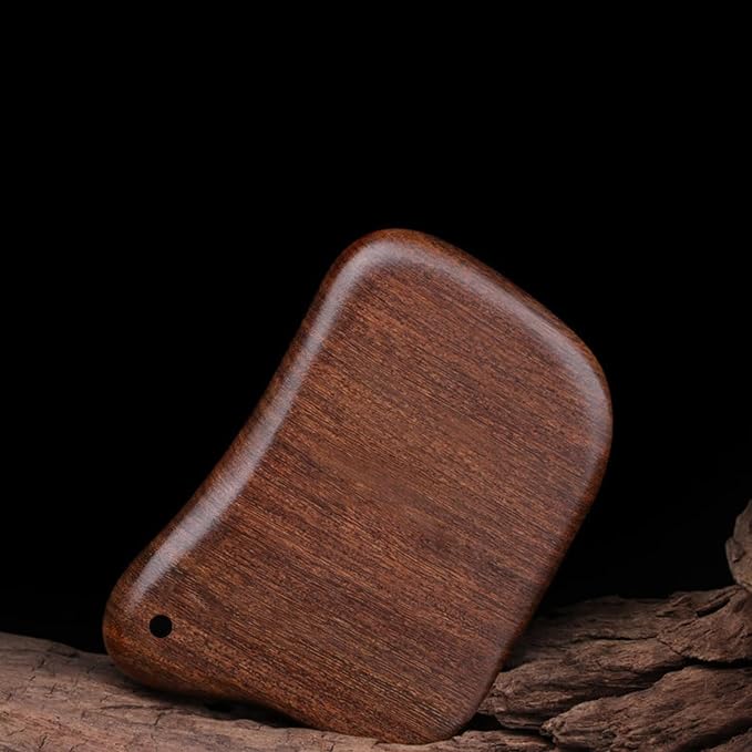 OULIGET Wooden Gua Sha Massager Tool,Wooden Gua Sha Scraping Massage Tool,Sandalwood Gua Sha Board Acupuncture Point Massager,1 Pieces.