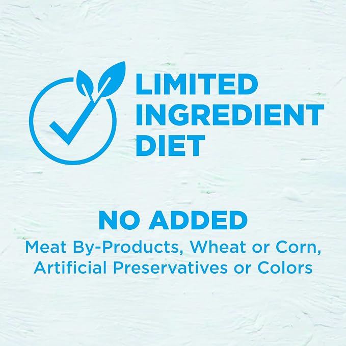 Wellness Simple Limited Ingredient Diet Adult Dry Dog Food, Wholesome Grain Kibble, Sensitive Stomach, Skin & Coat Support, Natural, Chicken Free, Duck and Oatmeal Recipe, 26 lb Bag