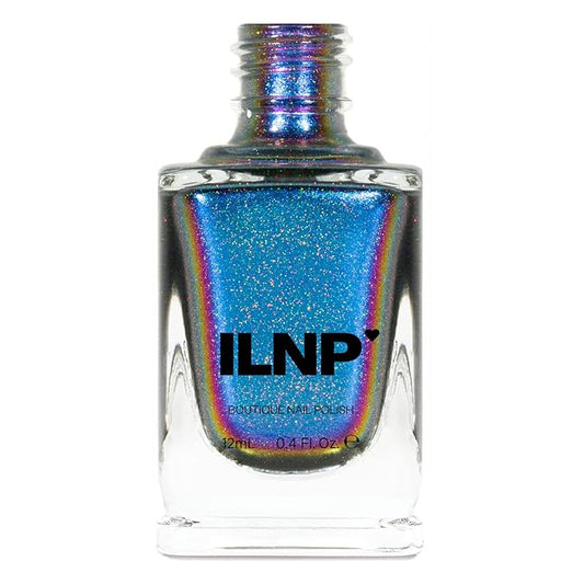 ILNP Birefringence (H) - Blue, Purple, Red, Orange, Yellow, Green Color Shifting Ultra Chrome Holographic Nail Polish