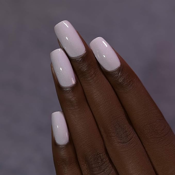 ILNP Vanish - Creamy Dusty Lilac Holographic Nail Polish