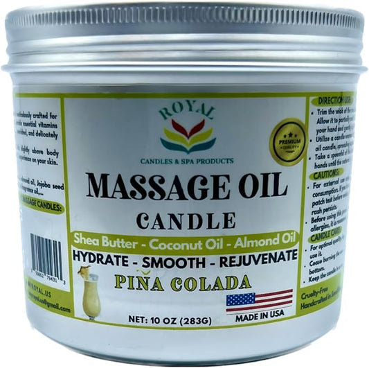 Massage Oil Candle (Pina Colada)