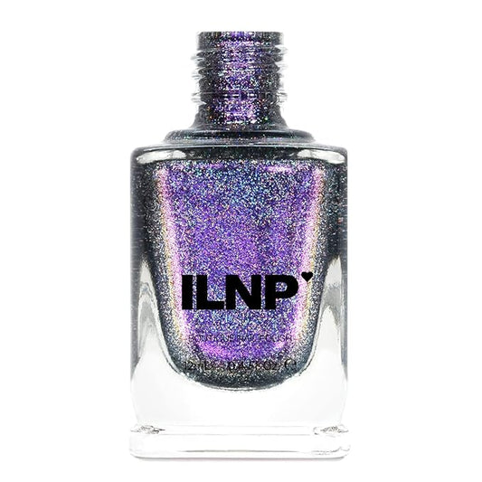 ILNP Pulse - Purple to Gold Color Kissed Ultra Holographic Nail Polish