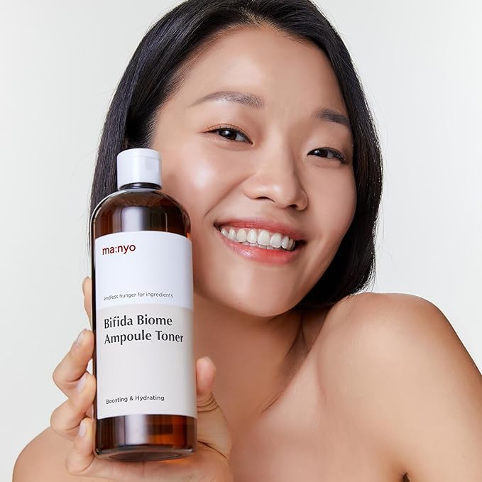 MA:NYO Bifida Biome Ampoule Toner 13.5 fl oz (400ml) | Hydrating & Soothing Facial Toner with 5 Types of Hyaluronic Acid for Daily Firmness | Korean Skincare