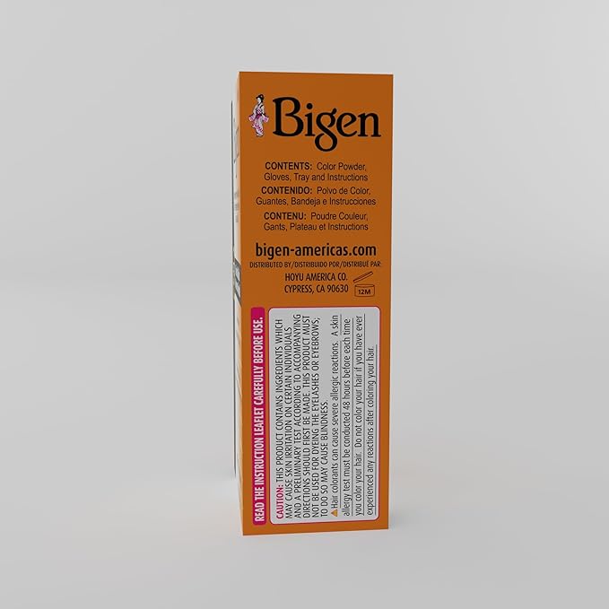 #96 Deep Burgundy Bigen Permanent Powder - 12 Pack