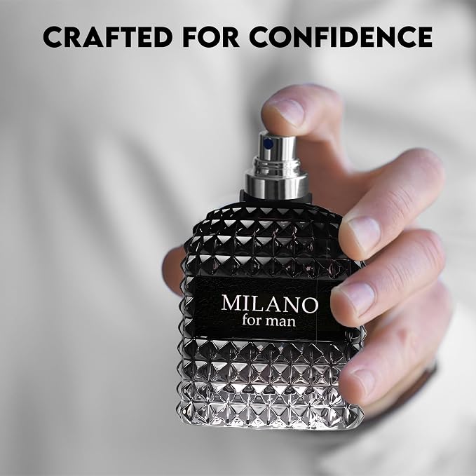 AFLUXE 4-Piece Cologne for Men Includes Choco Musk/SE/Savannah/Milano Scent of Woody, Spicy, Citrus & Aromatic eau de parfum Men Gift Set Each 100Ml for Daily Use