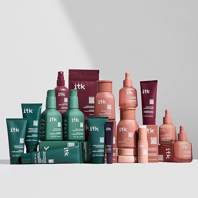 ITK Skincare Caffeine + Aloe Vera Under Eye Stick Face Moisturizer for Fine Line & Wrinkle Repair - Travel Size - Anti Aging Dark Circle Under Eye Balm Treatment Stick - Soothes Puffy Eyes & Redness