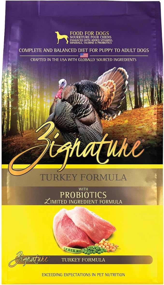 Zignature Turkey Limited Ingredient Formula Dry Dog Food 12.5 lb
