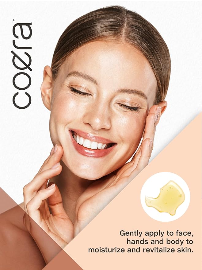 Coera Vitamin E Oil | 5,000 IU | 4 fl oz | Moisturizing & Nourishing Skin Oil for Face, Hands, and Body | Free of Parabens, SLS, & Fragrances