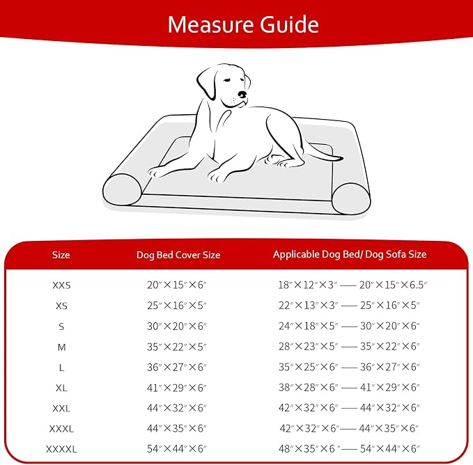 Waterproof Dog Bed Covers Replacement Lovely Grey Star Print, 29x41 Inches | Washable Pet Hair Easy to Remove, Noiseless Quilted Puppy Pet Bed Cover , for Dog/Cat, Cover Only