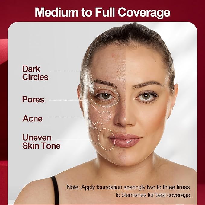 FV Dewy Liquid Foundation, Hydrating Smooth Formula & Lightweight, Longwear Medium-Full Coverage with Natural Finish, Waterproof Foundation for Dry/Combination Skin, 30g, Nourishing Ivory