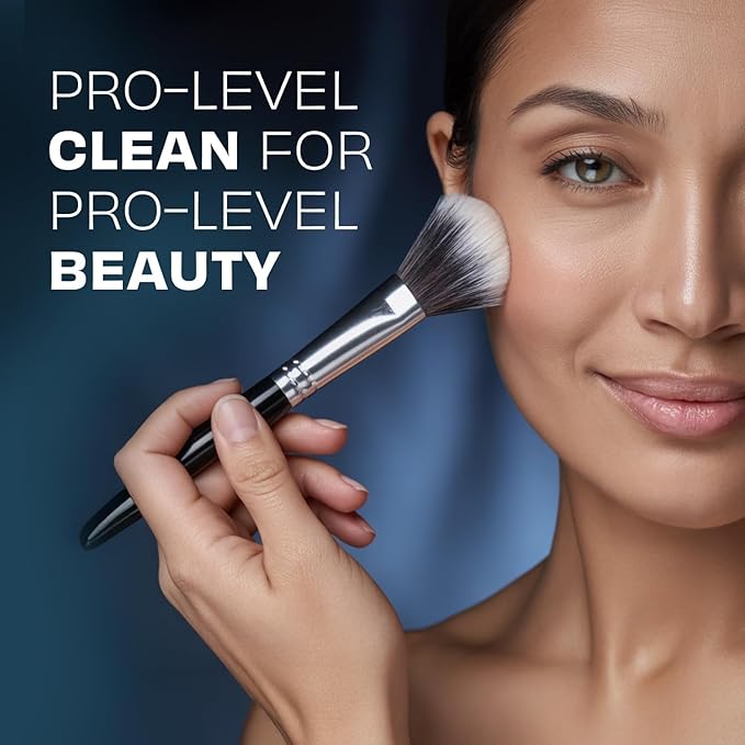 Original Makeup Brush Cleaner - Professional Cleanser for Makeup Brushes - Quick-Drying, Rinse-Free Formula - Removes Stubborn Waterproof Make Up, 16 oz