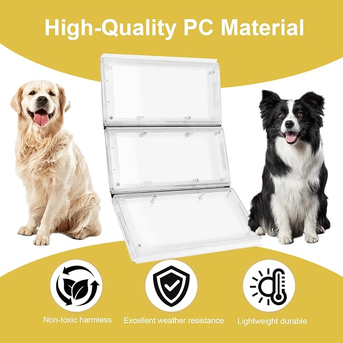 Airseal Pet Door Replacement Flap,Compatible with Ideal Pet