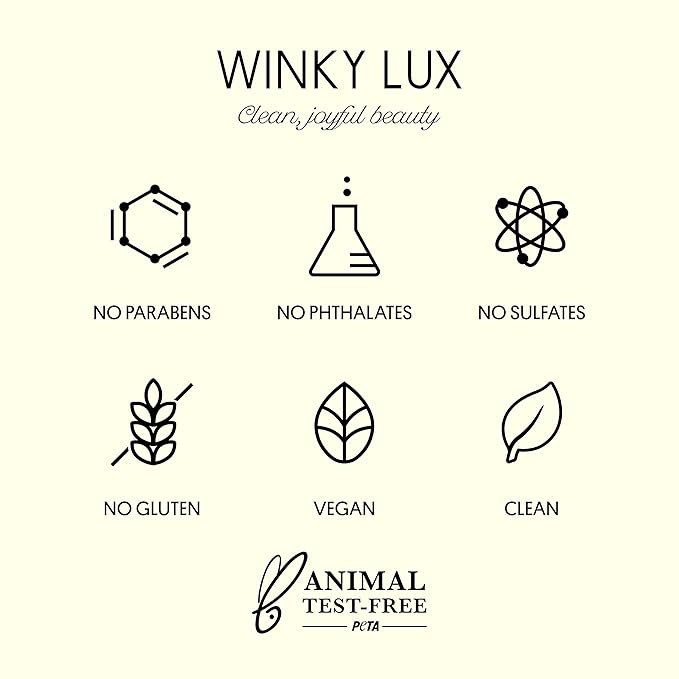 Winky Lux White Tea Tinted Moisturizer SPF 30 - Buildable Coverage with Facial SPF, Lightweight Sunscreen for Face, Naturally Radiant Finish, Long Lasting Coverage with Vitamin E, Deep