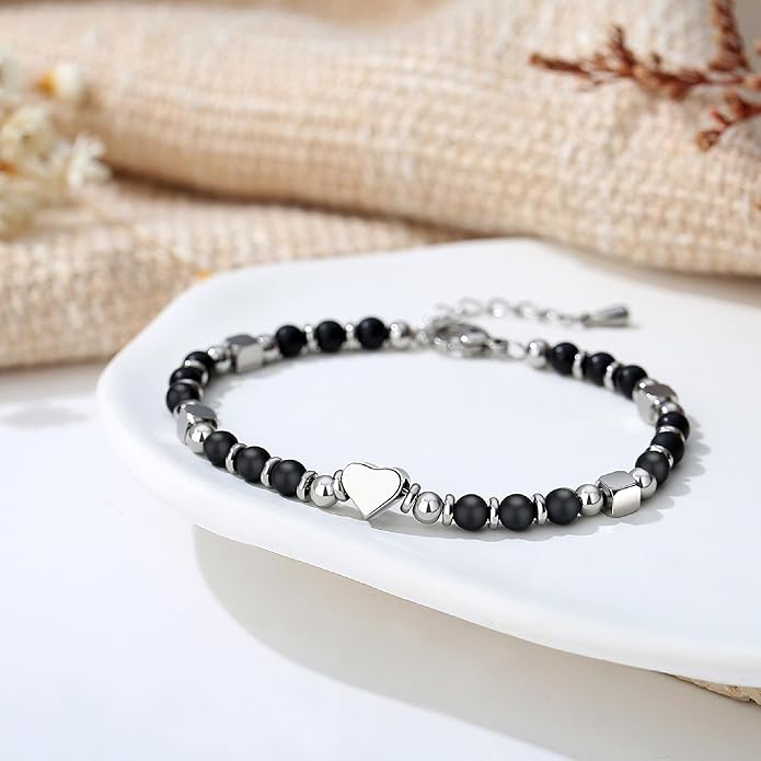TONY & SANDY Tiny Beaded Bracelets for Women, Sometimes You Forget You're Awesome Gift, Unique Gifts for Women, Mom, Daughter, Wife, Coworker, Best Friend, Bestie, Granddaughter