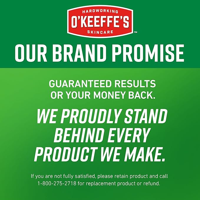 O'Keeffe's Working Hands Hand Cream for Extreme Dryness - 3.4 oz Jar (12 Pack) - Repairing Skincare for Cracked, Dry Hands