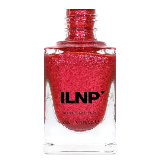 ILNP Love Me Not - Cardinal Red Ultra Metallic Bright Nail Polish