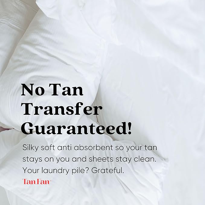 Self Tan Drying Powder Kit – Eliminates Sticky Self Tanner Feel – 100% Vegan Natural Talc-Free Light – Sets Sunless Tanner for Smooth Silky Skin w Brush & Pouch – USA Made (Coconut 3oz Setting Powder)