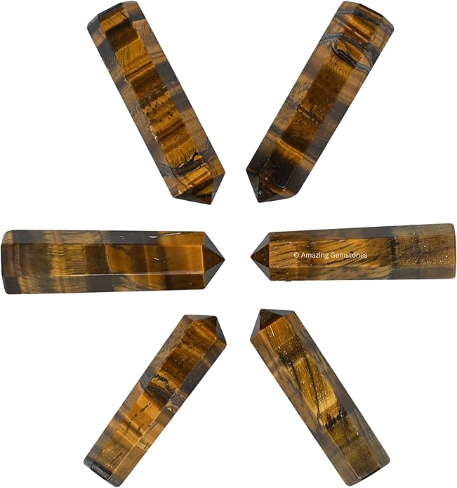 Amazing Gemstone Crystal Points Bulk Healing Crystals & Stones - Premium Single Terminated Healing Wand Point Bulk Crystals for Crafts, Crystal Grid, DIY Work