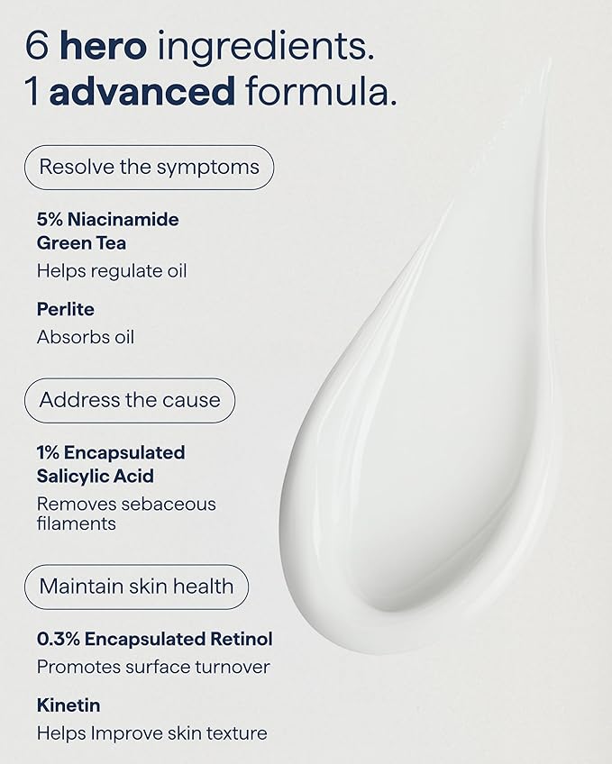 Remedy for Pore Size | Pore Refining Advanced Serum | Large Pore Minimizer with Retinol, BHA Salicylic Acid, Niacinamide | for Texture, Pimples, Blackheads | by Dermatologist Dr. Shah