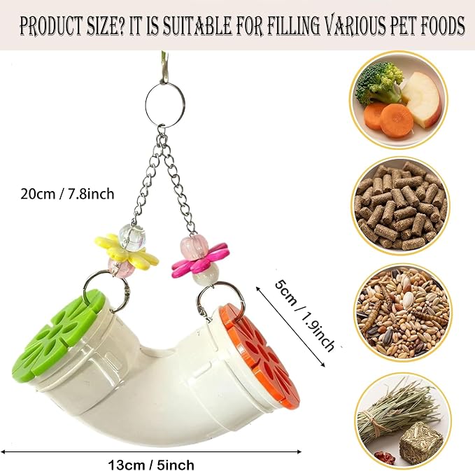 Rat Enrichment Toy, Mouse Interactive Foraging Toys for Various Treats