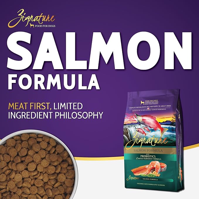 Zignature Salmon Limited Ingredient Formula Dry Dog Food 4lb