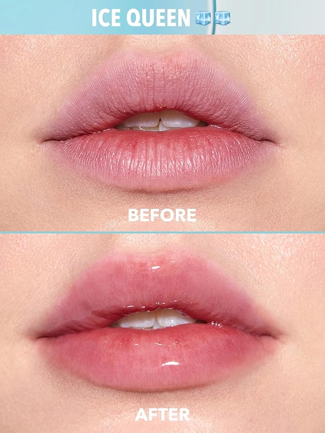 SHEGLAM Plump Addict Hot & Cold Gloss Duo 2 Pcs/Set Instant Volumising Lip Gloss Set High Shine Finish Moisturizing Lip Plumper Gloss Kit