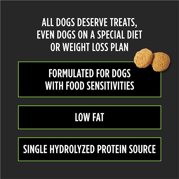 Purina Pro Plan Veterinary Diets Gentle Snackers Hydrolyzed Plus Low Fat Dog Treats - 8 oz. Pouch