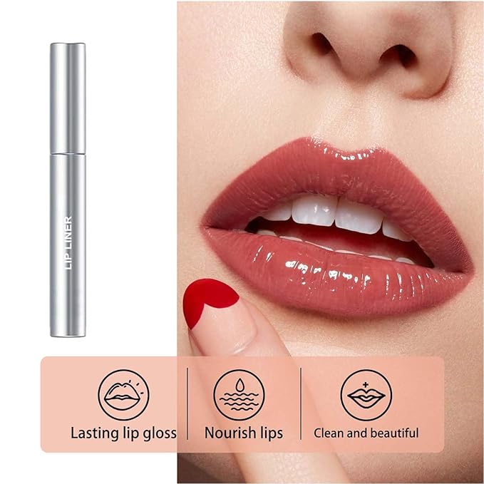 Peel Off Lip Liner, 3Pcs Matte Lip Stain Peel Off,Waterproof Long Lasting Highly Pigmented Color Peel Off Lip Stain Lipsticks Makeup for Women (Peel Off Lip Liner, 3Pcs)