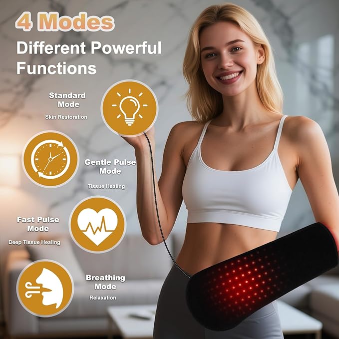Red-Light-Therapy-for-Hands,Therapy for Finger Wrist,Near Infrared Light Therapy & Red Light Therapy for Body,Dual Wavelength 150 LEDs for Hands Pain Relief(16.5IN*8IN)