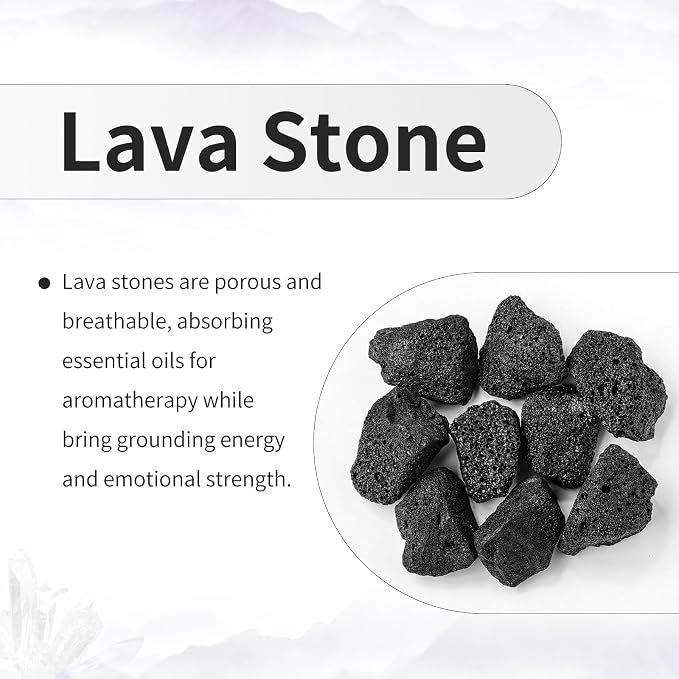 TUMBEELLUWA 2 PCS Black Heart Shaped Lava Rocks for Essential Oils | 1.73 Inches Porous Oil Diffuser Stone, Aroma Diffuser for Home Office, Carved Heart Stone for Romantic Wedding Favor & Decor