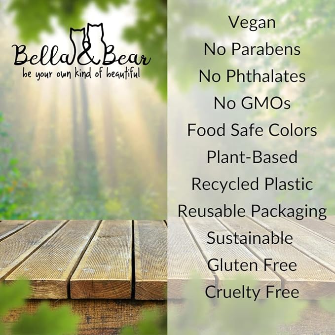 Bella & Bear Unicorn Dream Body Scrub - Vegan, Cruelty-Free, Paraben-Free Exfoliating Sugar Scrub for Smooth Skin - Mango, Pineapple & Vanilla