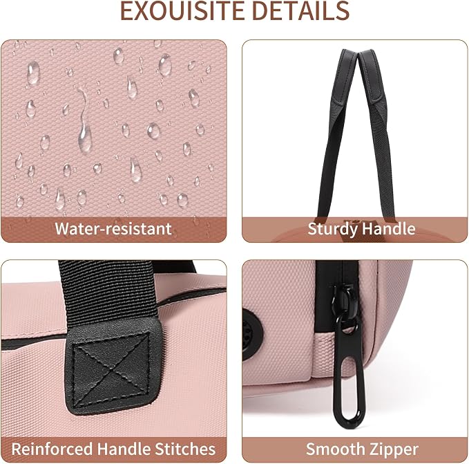 Handbag for Women Yoga Bag Large Capacity Yoga Pad Buckle with Shoe Compartment Water Bottle Sports Gym Bag Travel