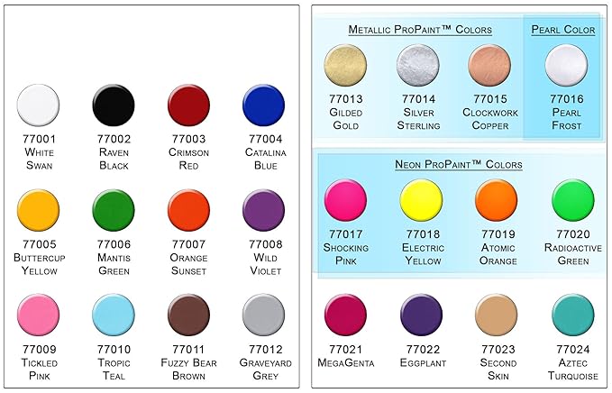 Graftobian Pro Paint Face and Body Paint - Silver Sterling, 30 ml