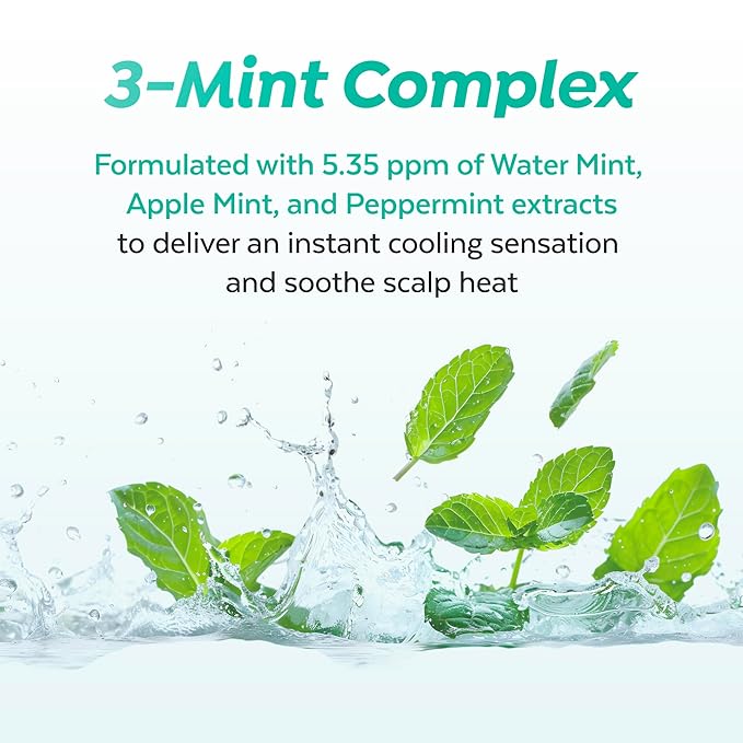A’PIEU Mint Hair Vinegar - Instant Scalp Cooling & Detox for Oily Scalp, Buildup & Dandruff Scalp Treatment, pH-Balancing Rinse for Fresh, Shiny Hair, Korean Haircare, 6.76 fl oz