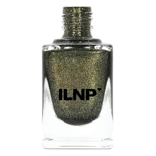 ILNP Caesar - Deep Olive Holographic Metallic Nail Polish