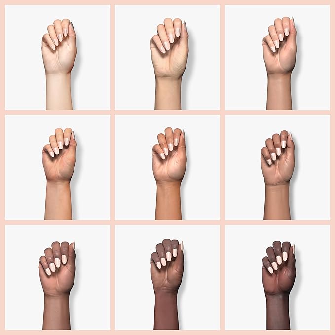 AILLSA Off White Gel Nail Polish Nude White Jelly Gels Nail Polish Light Color Translucent Soak Off U V Polish Beige Natural Gel Polish for Nail Art Manicure DIY at Home 0.51 Fl Oz /GB47