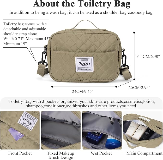 Travel Duffel Bag, Carry On Overnight Weekender Bags for Women | Travel Bag with Wet Pocket & Trolley Sleeve, For Spirit Airlines 18x14x8 Personal Item Bag