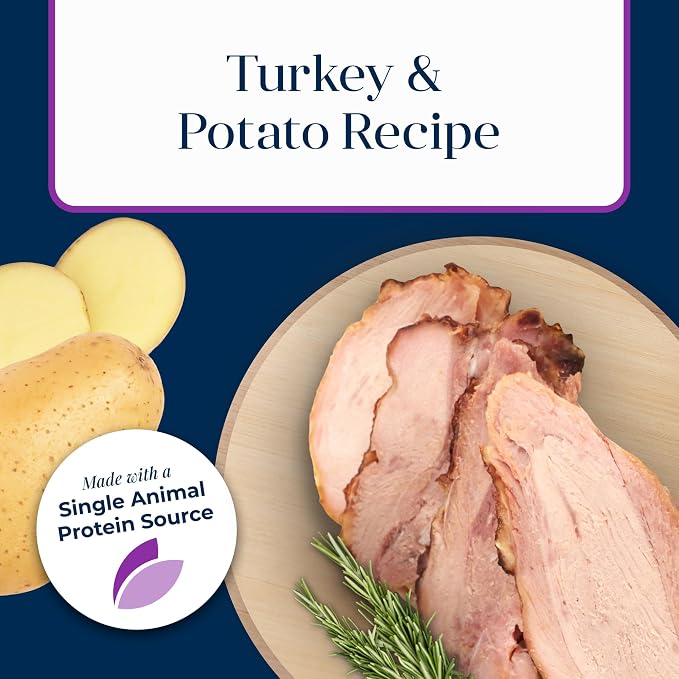 Blue Buffalo Basics Turkey Adult Grain-Free Wet Cat Food, 5.5 oz, 24 ct | Skin & Stomach Care, Real Turkey #1 Ingredient, Limited Ingredient Diet, Antioxidant-Rich LifeSource Bits, Skin & Coat Health
