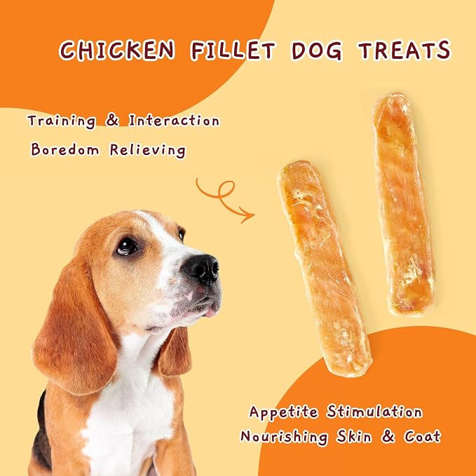 Jungle Calling Chicken Jerky Dog Training Treats, High Protein, 10.6 Oz | Rawhide Free, Stomach-Friendly, Healthy Muscles, Chewy for Dental Care, Easy to Tear, Behavioral Support Healthy Chews