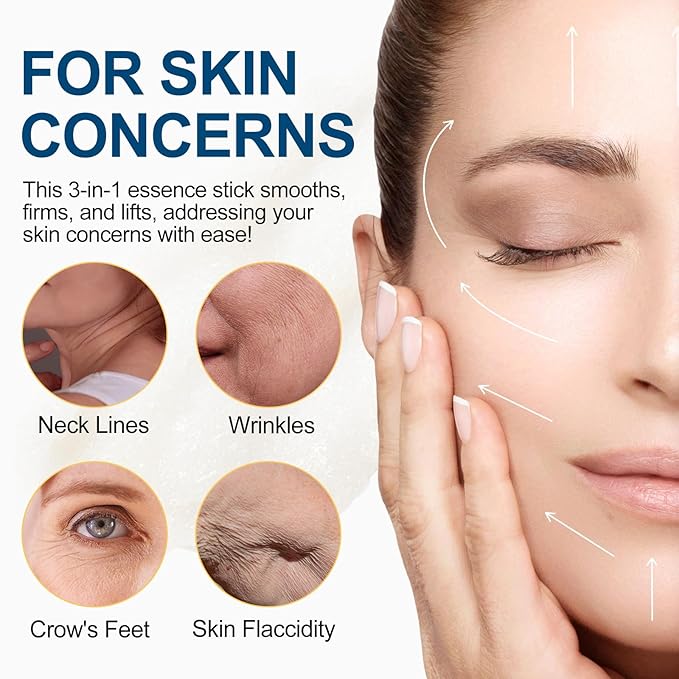 Advanced Retinol Firming Serum Stick with Antioxidants to Nourishing, Visibly Tighten and Firm Skin, Reduces Wrinkles & Fine Lines, Firming Stick for Face and Neck 1.0 oz