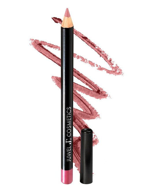 Juwel Cosmetics JC Cosmetics Lip Pencils for Women, Waterproof Long Lasting Matte Lip Liner Pencil with Carnauba Wax, Fully Filled Soft Matte Formula, Dusty Rose