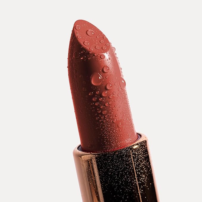 YENSA Vibrant Silk Hydrating Lip Stick - Long Lasting Lipstick with Hyaluronic Acid, Vitamin E & Super Oils - High Pigment Color & Semi Glossy Finish - Moisturizing Formula - Virtue (0.12 oz)