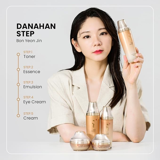 Danahan Bon Yeon Jin Eye Cream 1.01 fl oz(30ml) | Anti-Wrinkle, Moisturizing, Hydrating, Soothing, Korean Skin Care